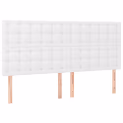 VidaXL 3116441, Blanc, Coton, Polyester, Polyvinyl chloride (PVC), 2000 mm, 118 cm, 128 cm, 50 mm