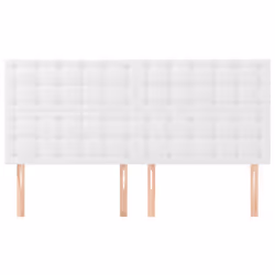 VidaXL 3116441 tête de lit et pied de lit Blanc