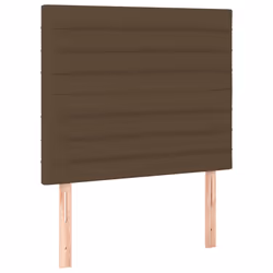 VidaXL 3116449, Marron foncé, Polyester, Bois, 800 mm, 118 cm, 128 cm, 50 mm
