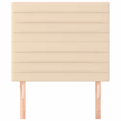 VidaXL 3116451 tête de lit et pied de lit Crème