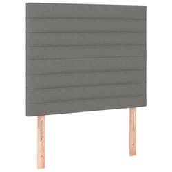 VidaXL 3116455 tête de lit et pied de lit Gris foncé