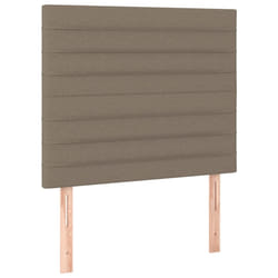 VidaXL 3116458 tête de lit et pied de lit Taupe