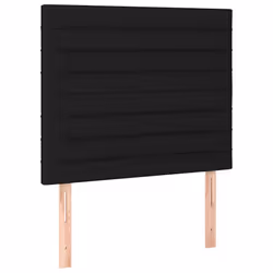 VidaXL 3116464, Noir, Polyester, Bois, 1000 mm, 118 cm, 128 cm, 50 mm