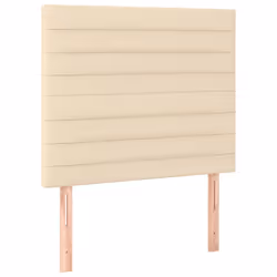 VidaXL 3116467, Crème, Polyester, Bois, 1000 mm, 118 cm, 128 cm, 50 mm