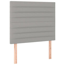 VidaXL 3116470 tête de lit et pied de lit Gris clair