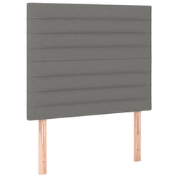 VidaXL 3116471 tête de lit et pied de lit Gris foncé