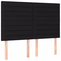 VidaXL 3116472, Noir, Polyester, Bois, 1440 mm, 118 cm, 128 cm, 50 mm
