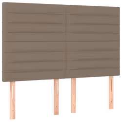 VidaXL 3116474, Taupe, Polyester, Bois, 1440 mm, 118 cm, 128 cm, 50 mm