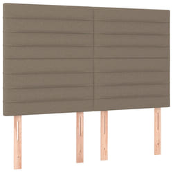 VidaXL 3116474 tête de lit et pied de lit Taupe