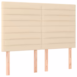 VidaXL 3116475, Crème, Polyester, Bois, 1440 mm, 118 cm, 128 cm, 50 mm