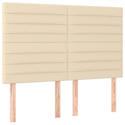 VidaXL 3116475 tête de lit et pied de lit Crème