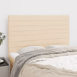 VidaXL 3116475 tête de lit et pied de lit Crème