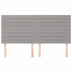VidaXL 3116478 tête de lit et pied de lit Gris clair