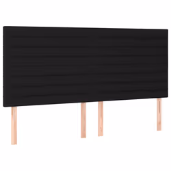 VidaXL 3116480, Noir, Polyester, Bois, 1600 mm, 118 cm, 128 cm, 50 mm