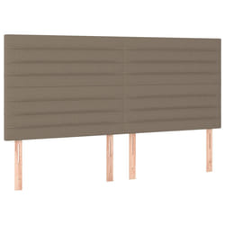VidaXL 3116482 tête de lit et pied de lit Taupe