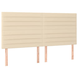 VidaXL 3116483 tête de lit et pied de lit Crème