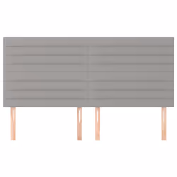 VidaXL 3116486 tête de lit et pied de lit Gris clair