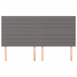VidaXL 3116487 tête de lit et pied de lit Gris foncé