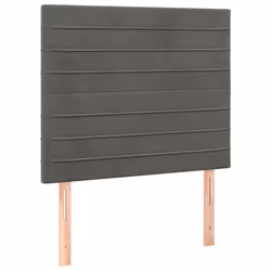 VidaXL 3116503, Gris foncé, Polyester, Bois, 800 mm, 118 cm, 128 cm, 50 mm