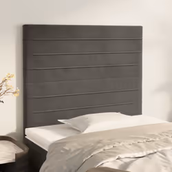 VidaXL 3116503 tête de lit et pied de lit Gris foncé