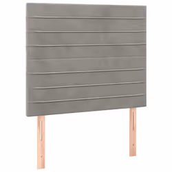 VidaXL 3116508, Gris clair, Polyester, Bois, 900 mm, 118 cm, 128 cm, 50 mm