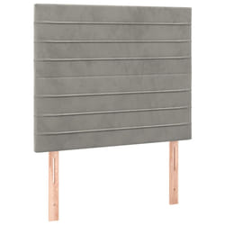 VidaXL 3116508 tête de lit et pied de lit Gris clair