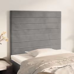 VidaXL 3116508 tête de lit et pied de lit Gris clair