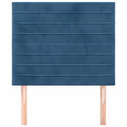 VidaXL 3116512 tête de lit et pied de lit Bleu foncé
