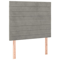 VidaXL 3116514 tête de lit et pied de lit Gris clair