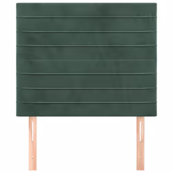 VidaXL 3116517 tête de lit et pied de lit Vert foncé