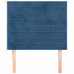 VidaXL 3116518 tête de lit et pied de lit Bleu foncé