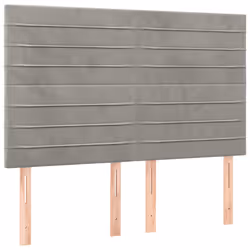 VidaXL 3116520, Gris clair, Polyester, Bois, 1440 mm, 118 cm, 128 cm, 50 mm