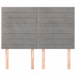 VidaXL 3116520 tête de lit et pied de lit Gris clair