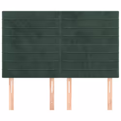 VidaXL 3116523 tête de lit et pied de lit Vert foncé