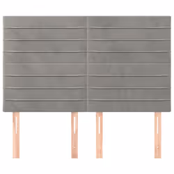VidaXL 3116526 tête de lit et pied de lit Gris clair