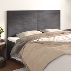 VidaXL 3116527 tête de lit et pied de lit Gris foncé