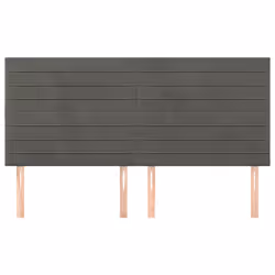 VidaXL 3116527 tête de lit et pied de lit Gris foncé