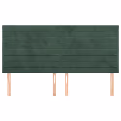 VidaXL 3116529 tête de lit et pied de lit Vert foncé