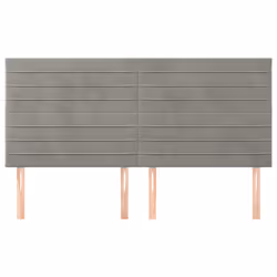 VidaXL 3116532 tête de lit et pied de lit Gris clair