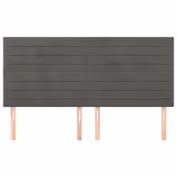 VidaXL 3116533 tête de lit et pied de lit Gris foncé