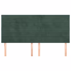 VidaXL 3116535 tête de lit et pied de lit Vert foncé