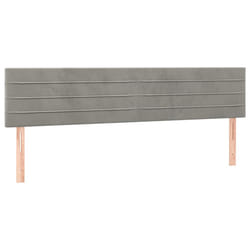 VidaXL 3116538 tête de lit et pied de lit Gris clair