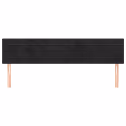 VidaXL 3116540 tête de lit et pied de lit Noir