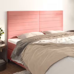 VidaXL 3116543 tête de lit et pied de lit Rose