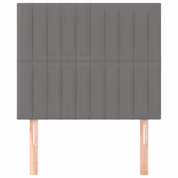 VidaXL 3116545 tête de lit et pied de lit Gris foncé