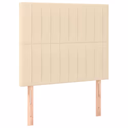VidaXL 3116549, Crème, Polyester, Bois, 800 mm, 118 cm, 128 cm, 50 mm