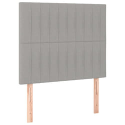 VidaXL 3116552 tête de lit et pied de lit Gris clair