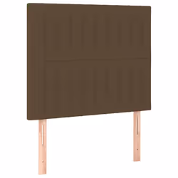 VidaXL 3116563, Marron foncé, Polyester, Bois, 1000 mm, 118 cm, 128 cm, 50 mm