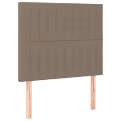 VidaXL 3116564, Taupe, Polyester, Bois, 1000 mm, 118 cm, 128 cm, 50 mm