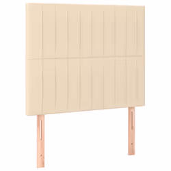 VidaXL 3116565, Crème, Polyester, Bois, 1000 mm, 118 cm, 128 cm, 50 mm
